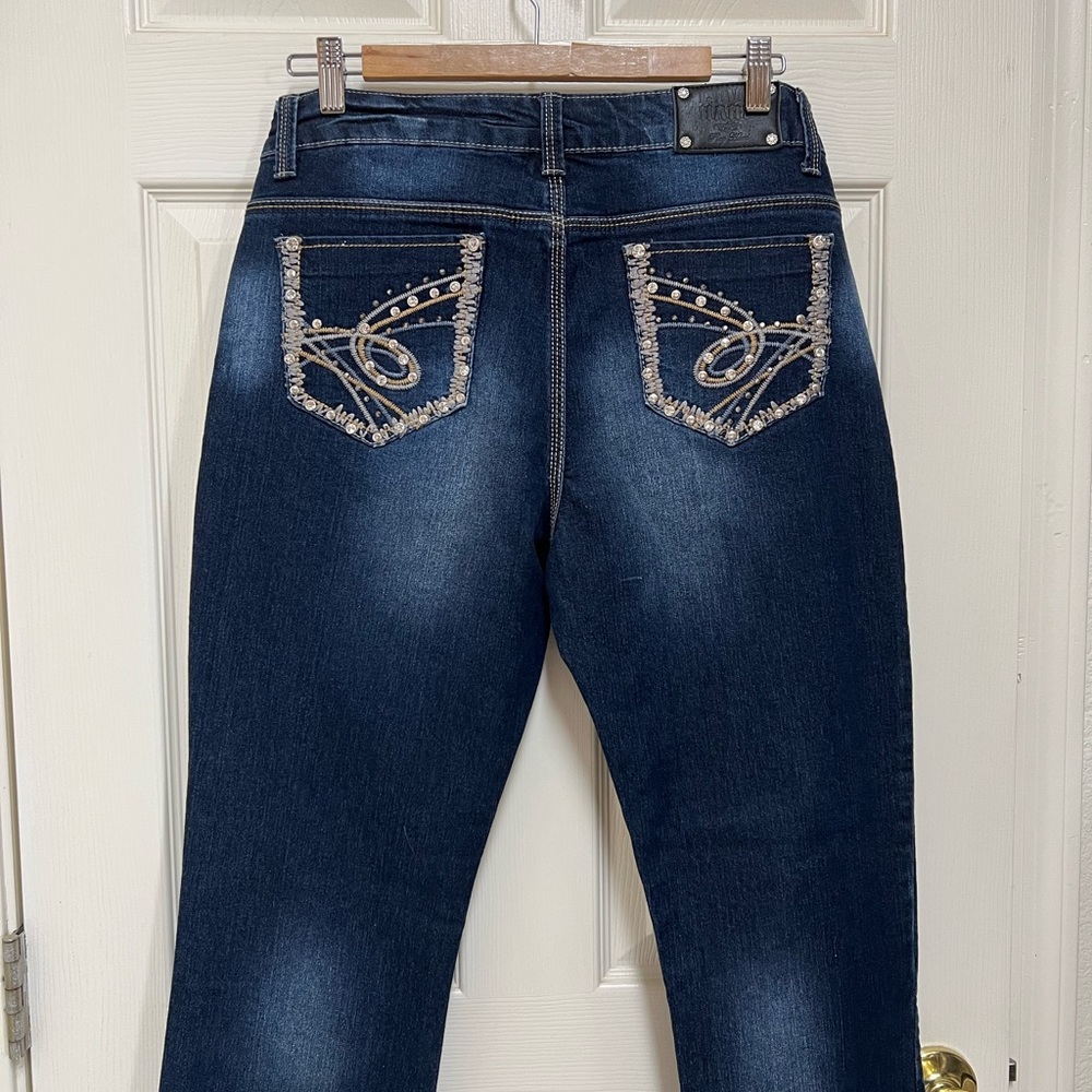 Live Hard Blue Jeans